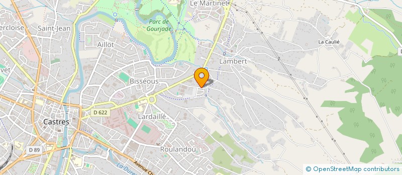 localisation de l'entreprise MADAME NOELIE TIREFORT  CASTRES