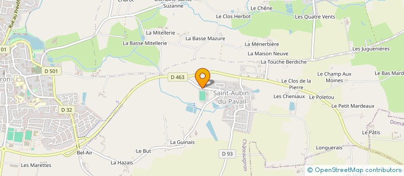 localisation de l'entreprise MADAME NOELIE TOUBEAU  CHATEAUGIRON