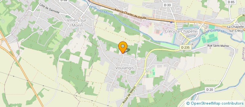 localisation de l'entreprise MADAME NOELIE TROCARS  VOULANGIS