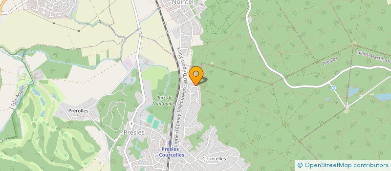 localisation de l'entreprise MADAME NOELIE WATTIER  PRESLES