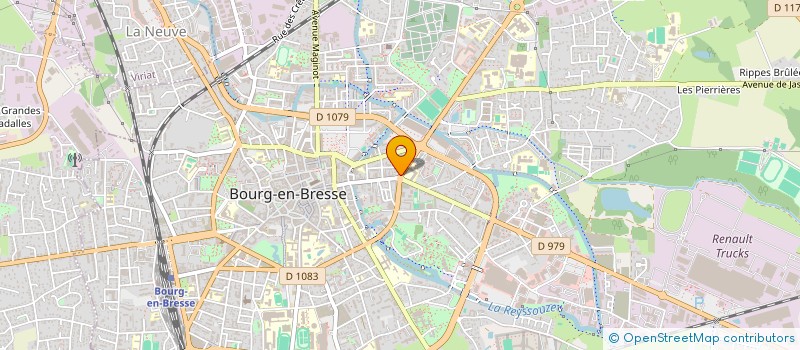 localisation de l'entreprise MADAME NOELINE BAHEDJA TSONTSO  BOURG-EN-BRESSE