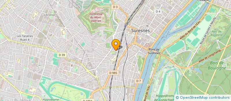 localisation de l'entreprise MADAME NOELINE LEVI ALVARES à SURESNES