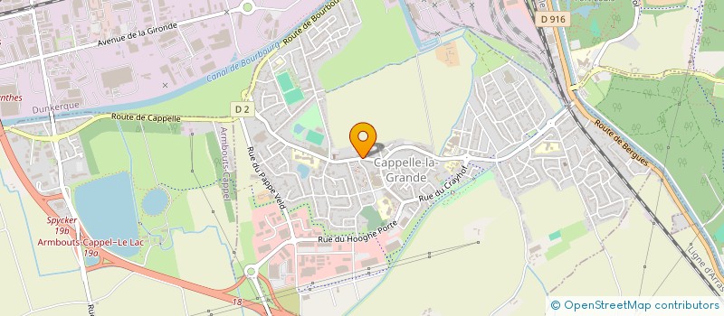 localisation de l'entreprise MADAME NOELINE LOISELLE  CAPPELLE-LA-GRANDE