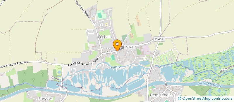 localisation de l'entreprise MADAME NOELLA AELTERS  FECHAIN