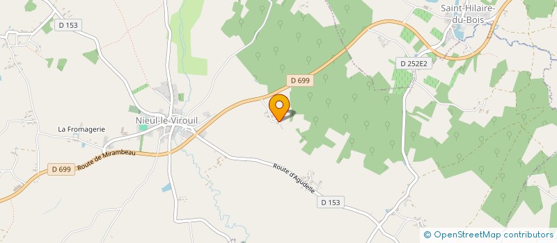 localisation de l'entreprise MADAME NOELLA BERTIN  NIEUL-LE-VIROUIL