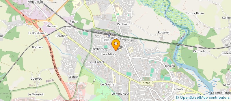 localisation de l'entreprise MADAME NOELLA BOIVENT à AURAY