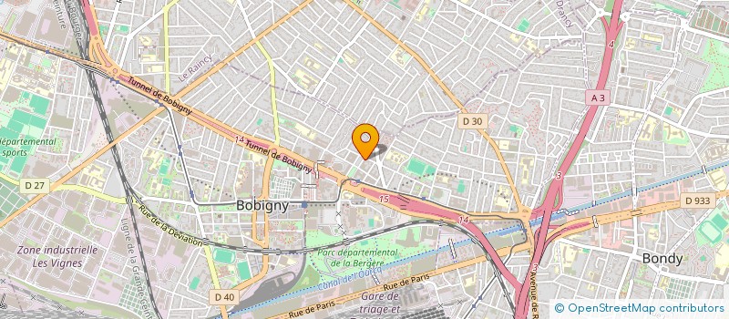 localisation de l'entreprise MADAME NOELLA BOUDALI  BOBIGNY