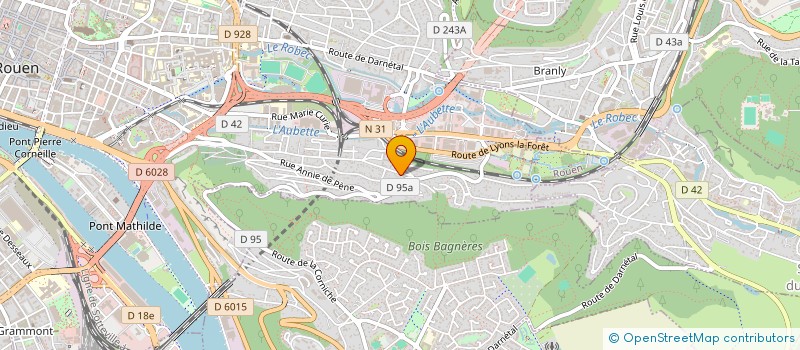 localisation de l'entreprise MADAME NOELLA BRETEY à ROUEN