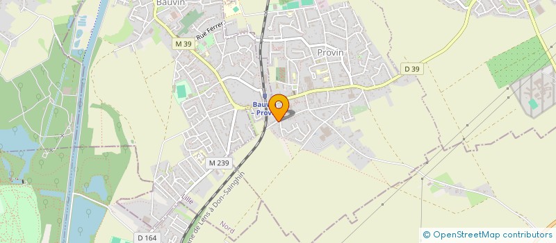 localisation de l'entreprise MADAME NOELLA DEMESTRE  PROVIN