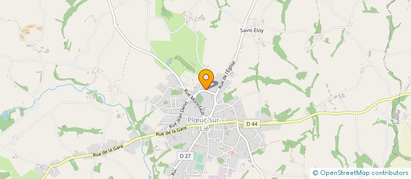 localisation de l'entreprise MADAME NOELLA GUYOT  PLOEUC-L'HERMITAGE