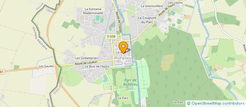 localisation de l'entreprise MADAME NOELLA MARRONNEAU  JAULNAY