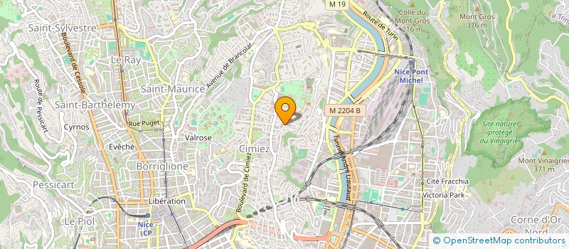 localisation de l'entreprise MADAME NOELLA ROUSSIGNOL à NICE