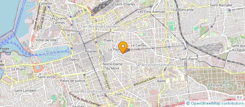 localisation de l'entreprise MADAME NOELLE AIMEE MAS à MARSEILLE