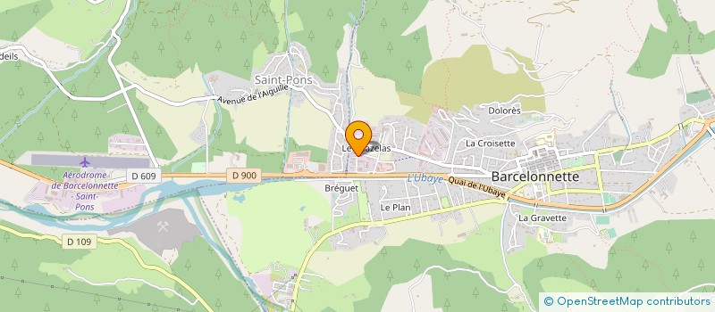 localisation de l'entreprise MADAME NOELLE BEAU  BARCELONNETTE