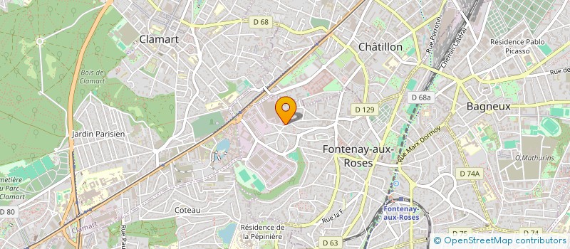 localisation de l'entreprise MADAME NOELLE BOTTA à FONTENAY-AUX-ROSES