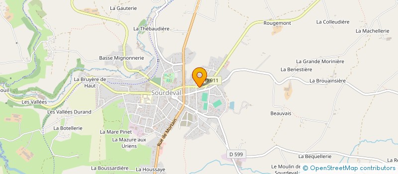 localisation de l'entreprise MADAME NOELLE BOURDOIS à SOURDEVAL