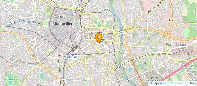 localisation de l'entreprise MADAME NOELLE BOUSQUET à MONTPELLIER