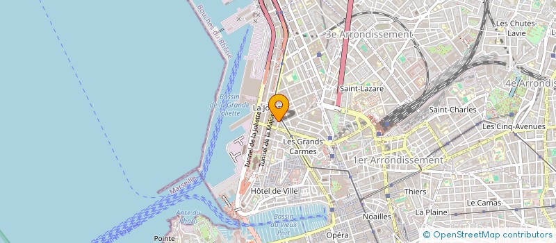 localisation de l'entreprise MADAME NOELLE BOUZELMAT à MARSEILLE