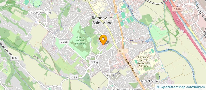 localisation de l'entreprise MADAME NOELLE BROWN à RAMONVILLE-SAINT-AGNE