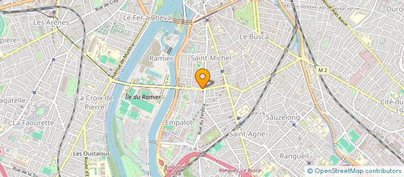 localisation de l'entreprise MADAME NOELLE CAMUS  TOULOUSE