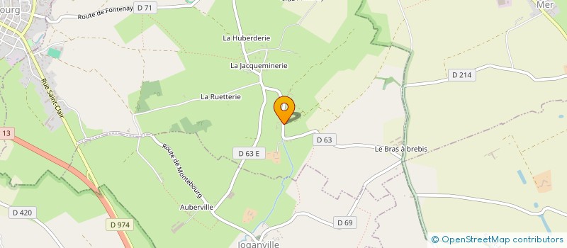 localisation de l'entreprise MADAME NOELLE CHAULIEU  SAINT-FLOXEL