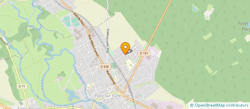 localisation de l'entreprise MADAME NOELLE COMMUNIE  PACY-SUR-EURE