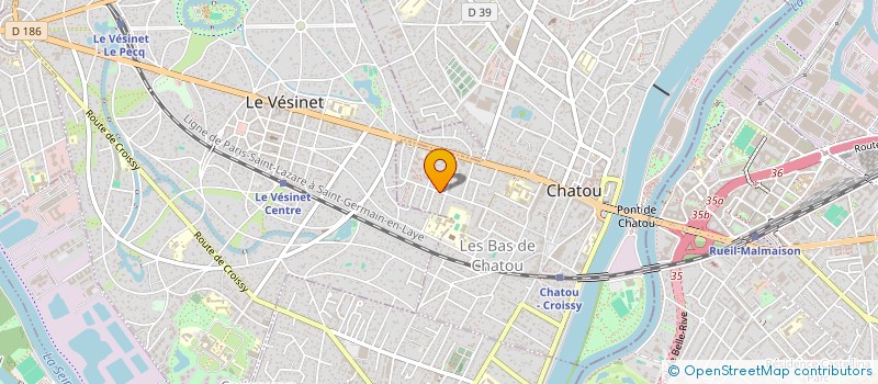 localisation de l'entreprise MADAME NOELLE CORDE à CHATOU