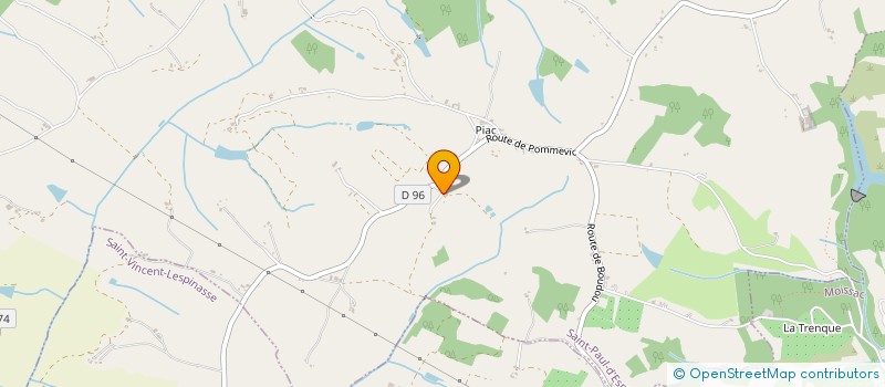 localisation de l'entreprise MADAME NOELLE CORRECH  SAINT-PAUL-D'ESPIS