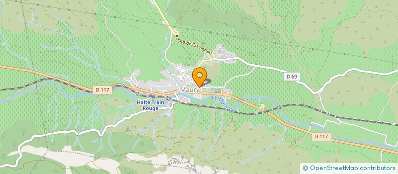 localisation de l'entreprise MADAME NOELLE COUINES  MAURY