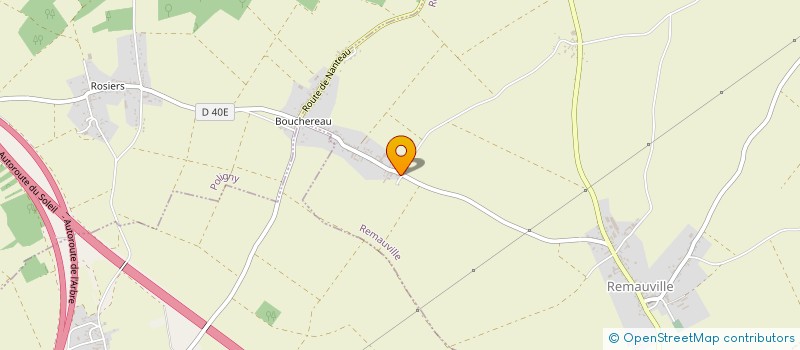 localisation de l'entreprise MADAME NOELLE CRETTEZ  REMAUVILLE