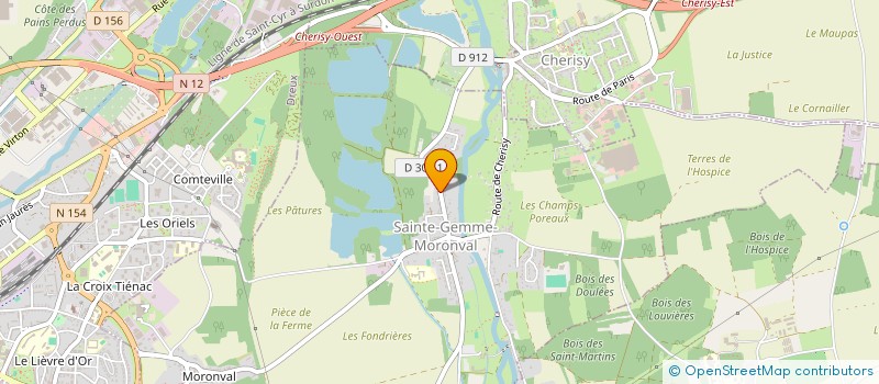 localisation de l'entreprise MADAME NOELLE DA CRUZ à SAINTE-GEMME-MORONVAL
