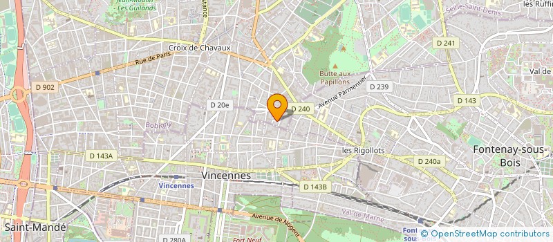 localisation de l'entreprise MADAME NOELLE DENJEAN à MONTREUIL