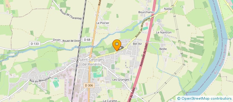 localisation de l'entreprise MADAME NOELLE DESCOMBES à SAINT-GEORGES-DE-RENEINS