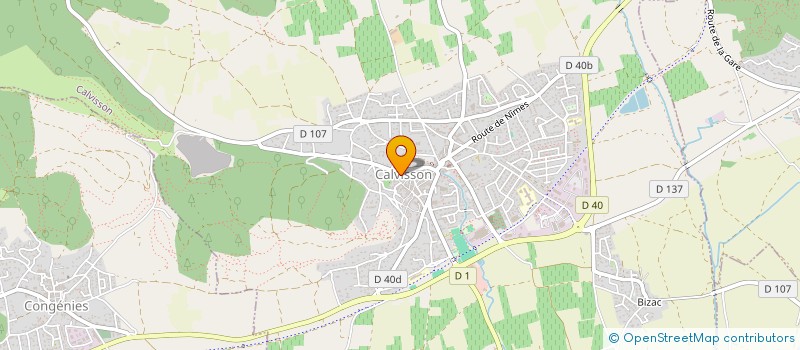 localisation de l'entreprise MADAME NOELLE DRIMARACCI  CALVISSON