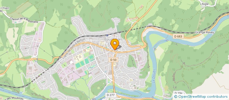 localisation de l'entreprise MADAME NOELLE FAIVRE RAMPANT  BAUME-LES-DAMES