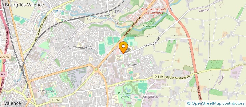 localisation de l'entreprise MADAME NOELLE FERNANDEZ à VALENCE