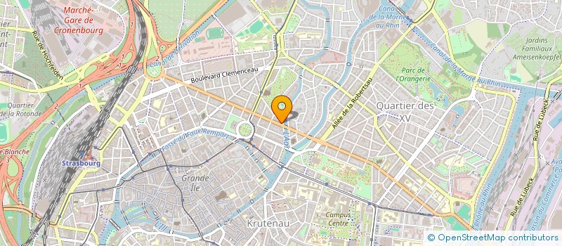 localisation de l'entreprise MADAME NOELLE FIAULT à STRASBOURG