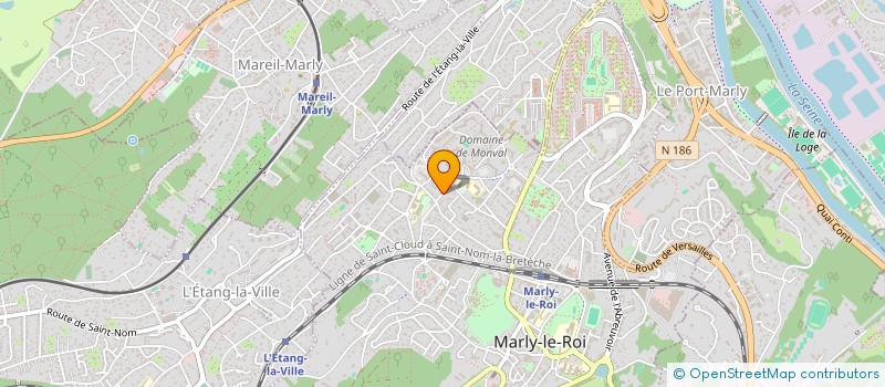 localisation de l'entreprise MADAME NOELLE FOUMAKOUNDI NGO NYOUMA à MARLY-LE-ROI
