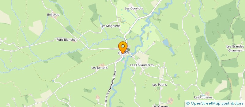 localisation de l'entreprise MADAME NOELLE FRAIZY  VARENNE-L ARCONCE