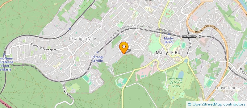 localisation de l'entreprise MADAME NOELLE GINEFRI à MARLY-LE-ROI