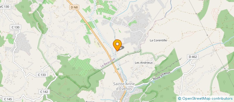 localisation de l'entreprise MADAME NOELLE GOLESI  EVENOS