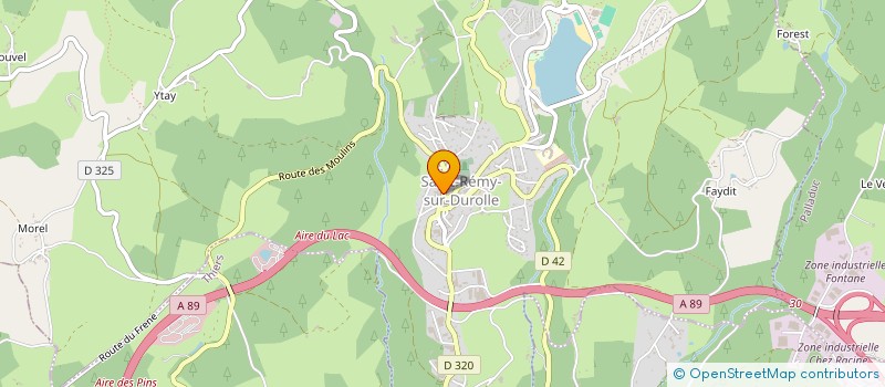 localisation de l'entreprise MADAME NOELLE GUELON à SAINT-REMY-SUR-DUROLLE