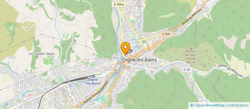 localisation de l'entreprise MADAME NOELLE GUNZ à DIGNE-LES-BAINS