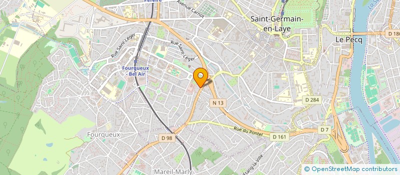 localisation de l'entreprise MADAME NOELLE HEGUY-BELLUMIERE à SAINT-GERMAIN-EN-LAYE