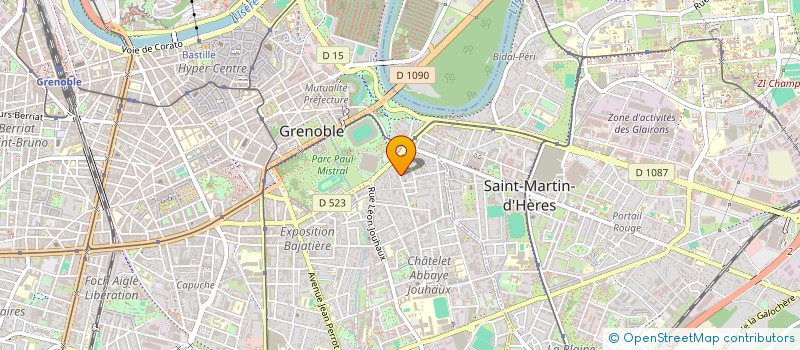 localisation de l'entreprise MADAME NOELLE HERBRECHT à GRENOBLE