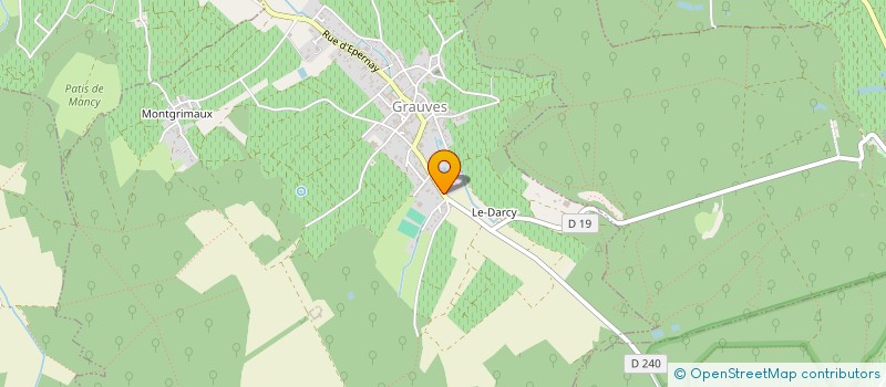 localisation de l'entreprise MADAME NOELLE HUREAUX  GRAUVES