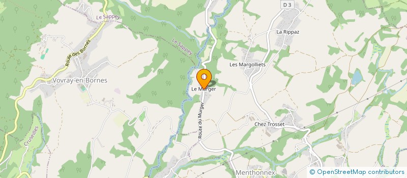 localisation de l'entreprise MADAME NOELLE JAPPEL à MENTHONNEX-EN-BORNES