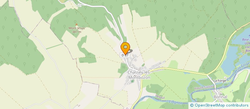 localisation de l'entreprise MADAME NOELLE JEANNIER  CHASSEY-LES-MONTBOZON