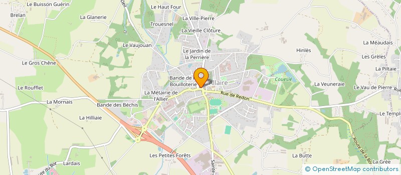 localisation de l'entreprise MADAME NOELLE JUHEL  ALLAIRE