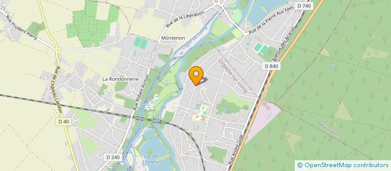 localisation de l'entreprise MADAME NOELLE JUNG à CHALETTE-SUR-LOING